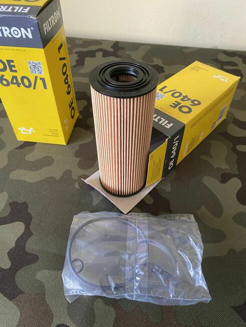 2x Filtr Oleju Filtron OE640/1 2.5 TDI