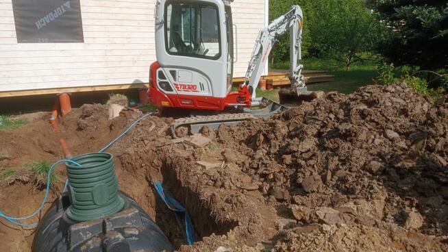 Zbiornik 4m³ na deszczówkę lub szambo montaz atest