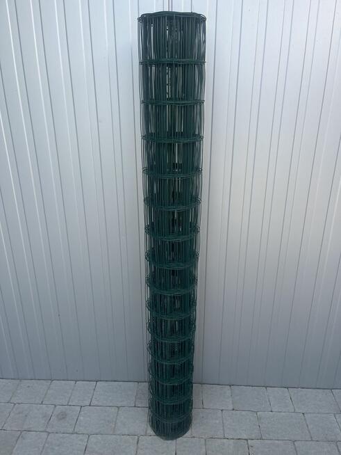 Siatka tymczasowa, budowlana zgrzewana 1,5 x 15 m - zielona