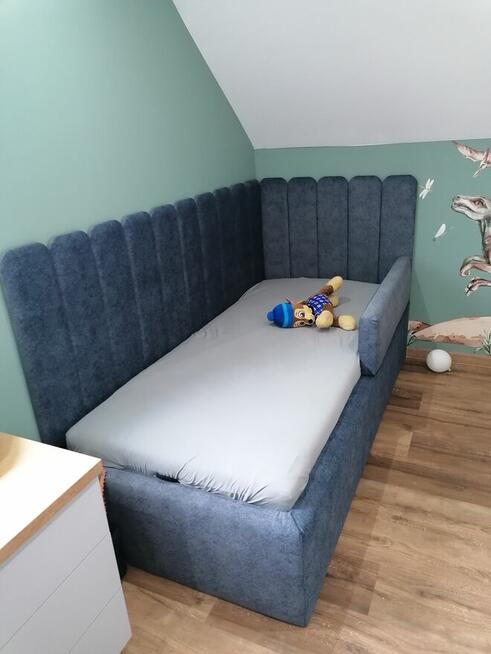 Łóżka tapicerowane z pojemnikiem