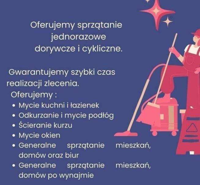 Sprzątanie mieszkań domów okien po wynajmie i remoncie