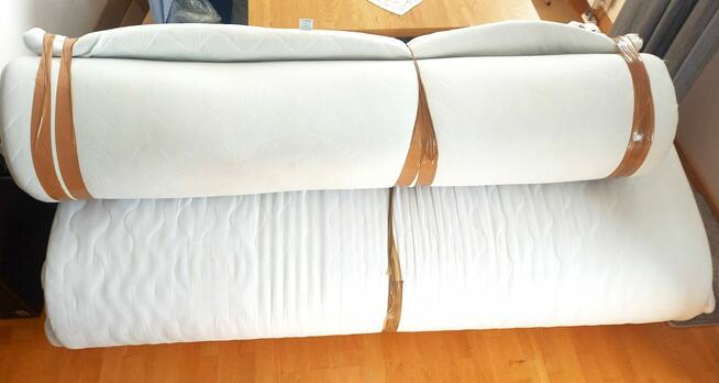 MATERAC z pokrowcem - DUŻE ROZMIARY - zadbany !!