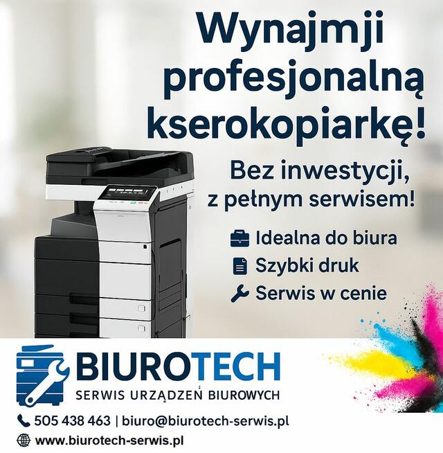 BiuroTech Serwis – Profesjonalny Serwis Sprzętu Biurowego PŁ