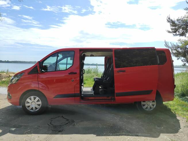 Wynajem Ford transit custom2022!9-osobowy!hak!winietywcenie!