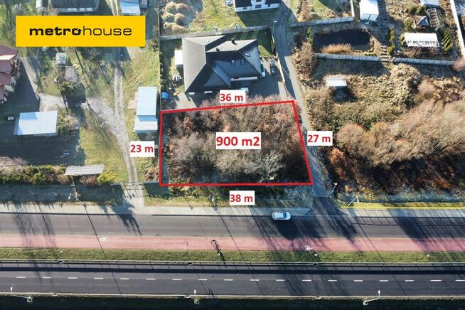 Działka w Grabnie pod Ustką, 900 m2