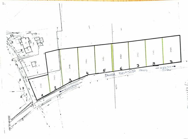 ŻYCHCE - działka budowlana z warunkami zabudowy.