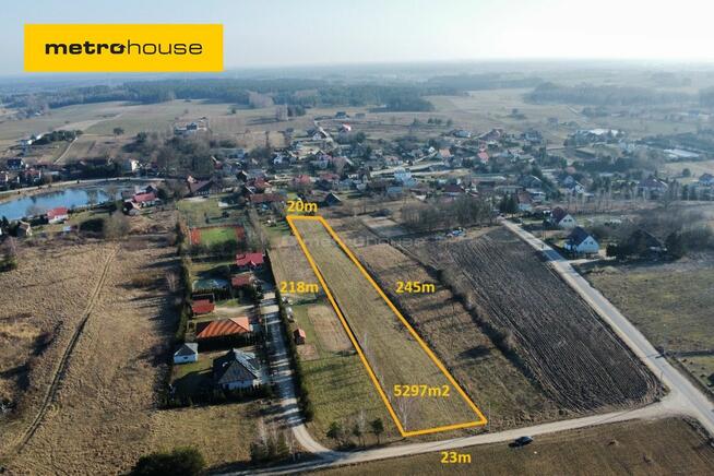 Działka 5200m2 z wydanymi warunkami zabudowy.