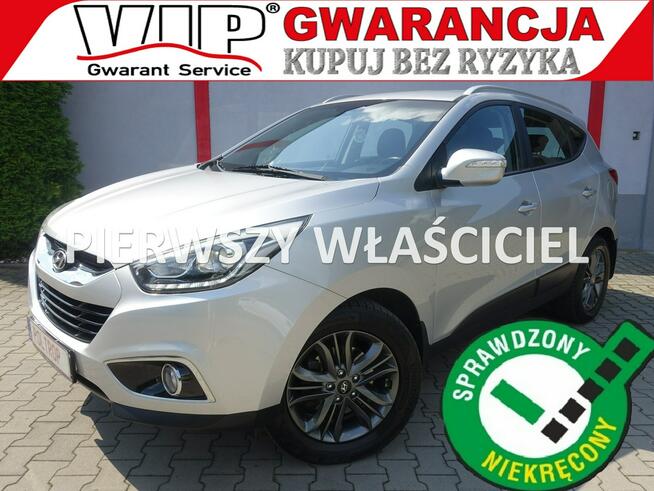 Hyundai ix35 1,7D Półskóra Ledy Klimatronik Alu 1.Właściciel rej.2015 VIP Gwarancja