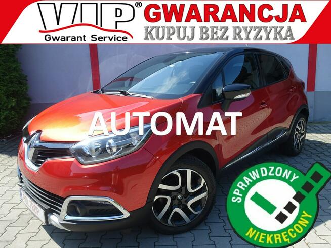 Renault Captur 1,2i Automat Navi Skóra Alu Ledy Klimatronik Opłacony VIP Gwarancja