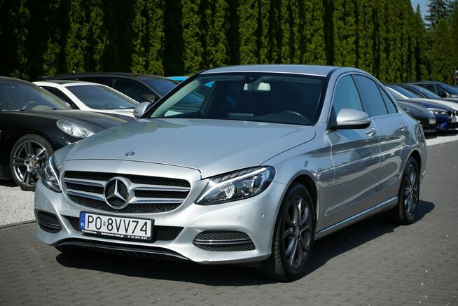 Mercedes C 180 C180 Bluetec AVANTGARDE Półskóry LED PDC Tempomat