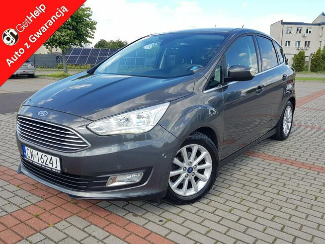 Ford C-Max 1,5 tdci Titanium Klimatronik Navi El. Klapa Zarejestrowany Gwarancja