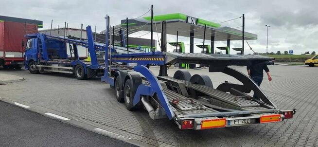 DAF Lohr autotransporter 2006 + przyczepa