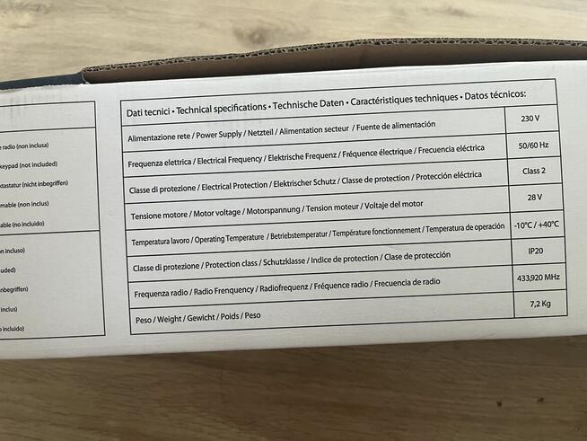 Napęd do bram garażowych, Home Life KIT PROBO 60 R