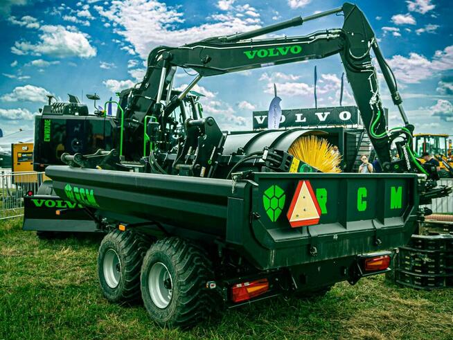 RCM PK1 Przyczepa do koparki kołowej 8ton