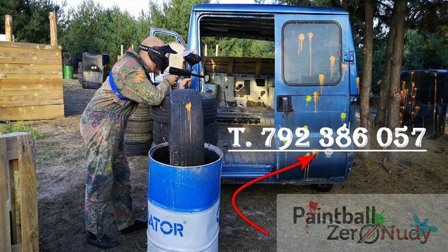 PAINTBALL ZeroNudy Lubin: imprezy, kawalerski