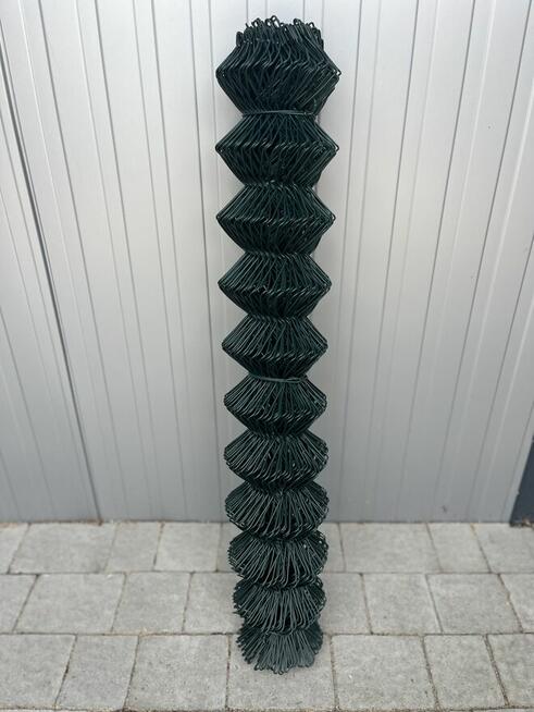 Siatka ogrodzeniowa pleciona antracyt lub zieleń 1 m x 10 m