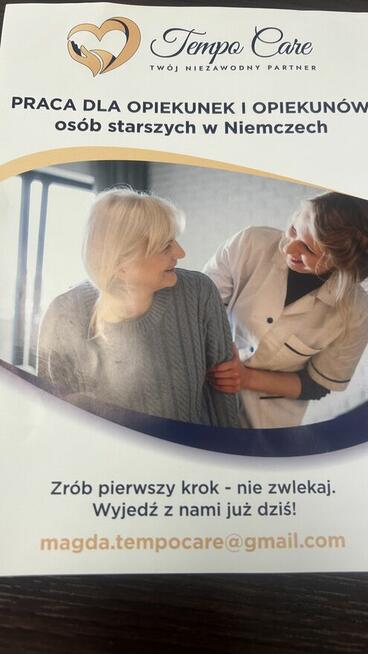 Praca dla opiekunów osób starszych