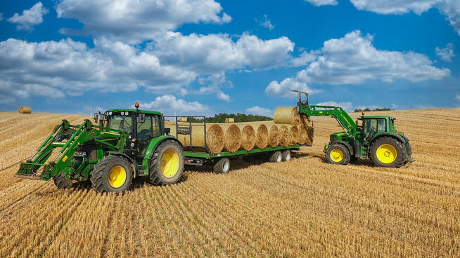 RCM CT1 Przyczepa belowa do balotów nowa