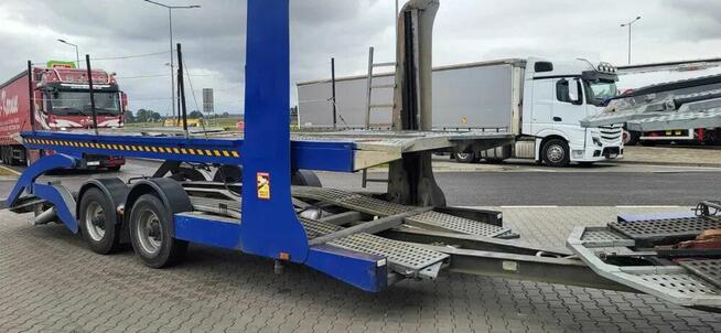 DAF Lohr autotransporter 2006 + przyczepa