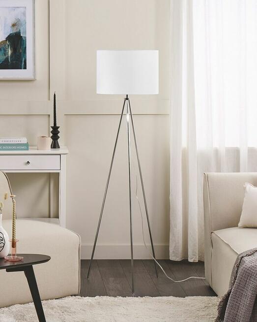 Lampa podłogowa Metal Srebrny