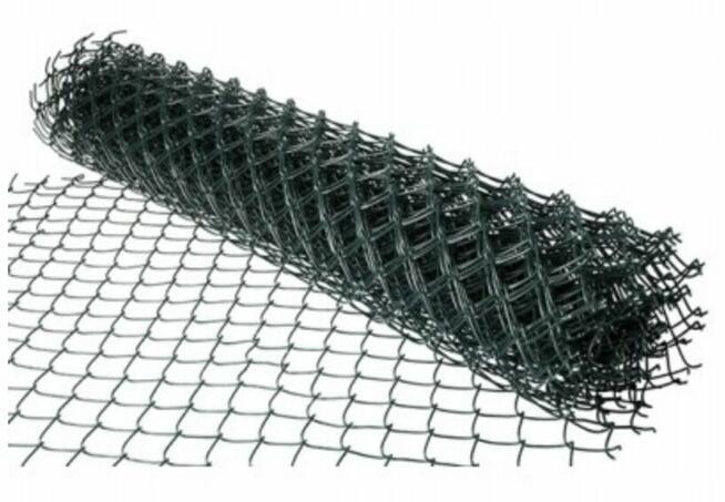 Siatka ogrodzeniowa pleciona antracyt lub zieleń 1 m x 10 m