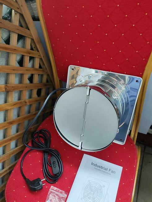 Wentylator Osiowy Kuchenny Łazienkowy Rurowy Wyciągowy Wiatrak