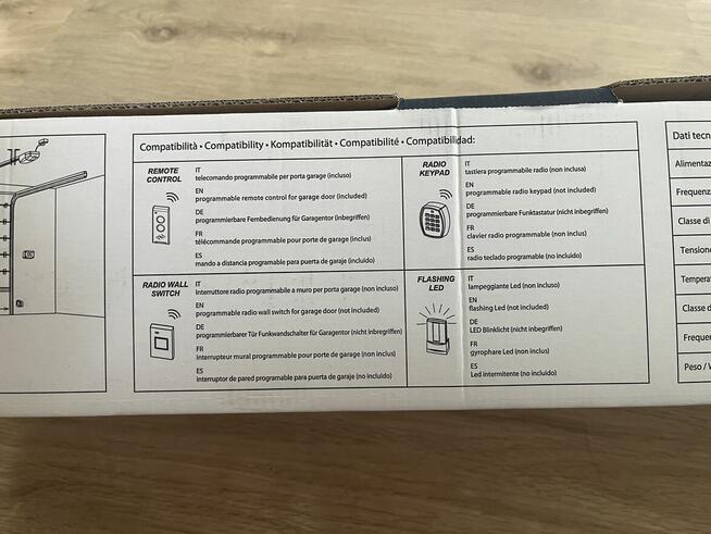 Napęd do bram garażowych, Home Life KIT PROBO 60 R