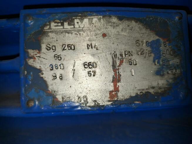 Silnik elektryczny 55kw,985obr. CELMA