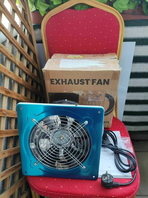 Wentylator Osiowy Kuchenny Łazienkowy Rurowy Wyciągowy Wiatrak