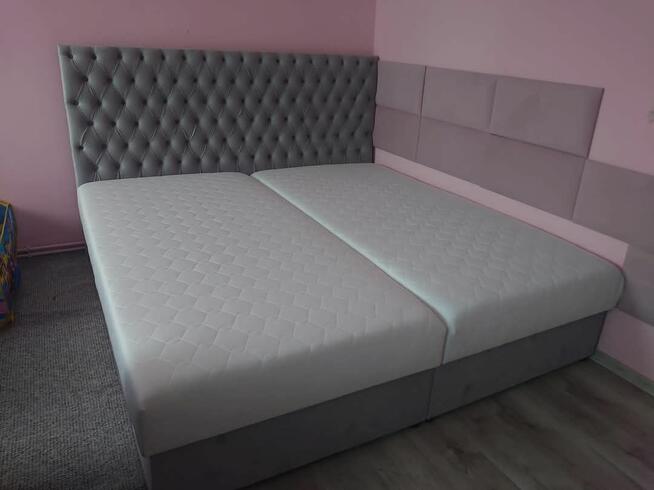 Łóżka tapicerowane z pojemnikiem