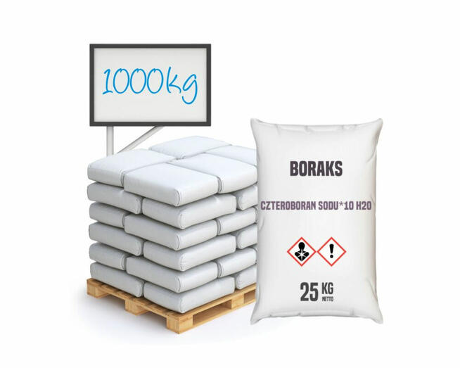 Czteroboran sodu dziesięciowodny, boraks