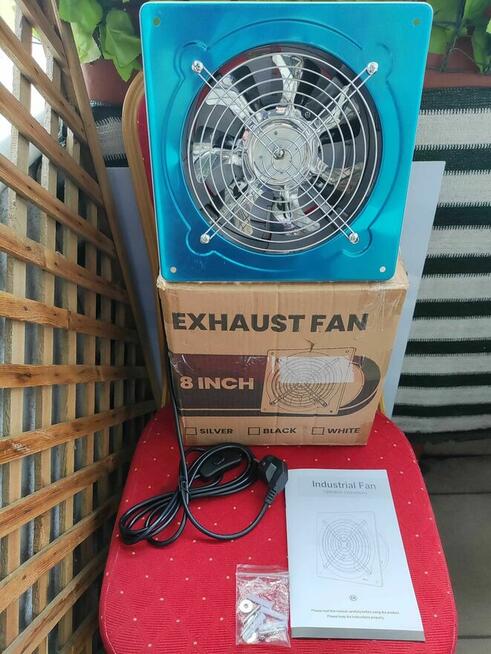 Wentylator Osiowy Kuchenny Łazienkowy Rurowy Wyciągowy Wiatrak