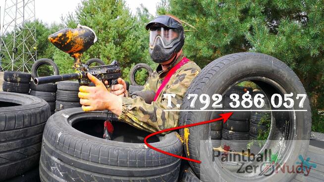 PAINTBALL ZeroNudy Lubin: imprezy, kawalerski