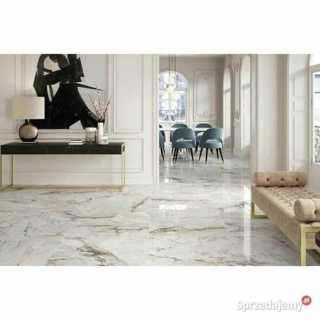 Gres Pisa Gold polerowany 120x120x1 cm