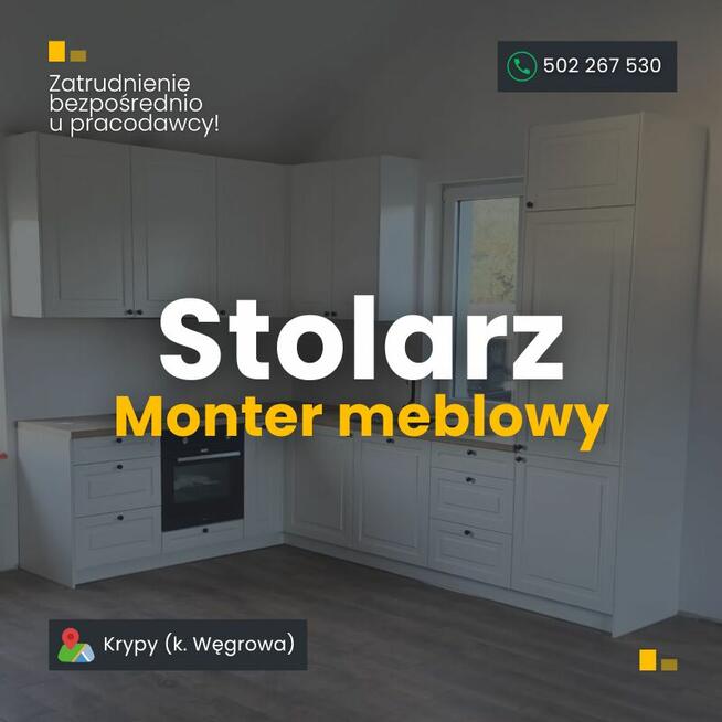 STOLARZ / MONTER MEBLI