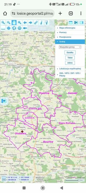 Sprzedam atrakcyjne pole rolne 2,58ha Pietrusy gmina Olszank