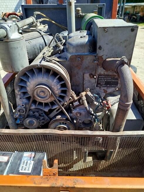 Piaskarka ze sprężarka