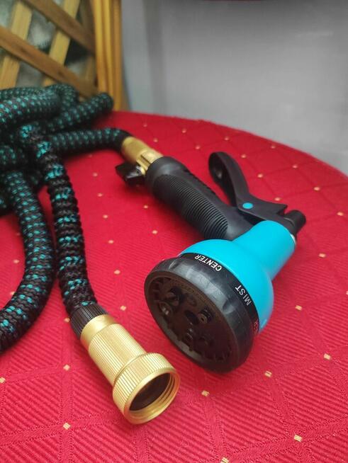 Wąż Ogrodowy do ogrodu na działkę rozciągliwy elastyczny