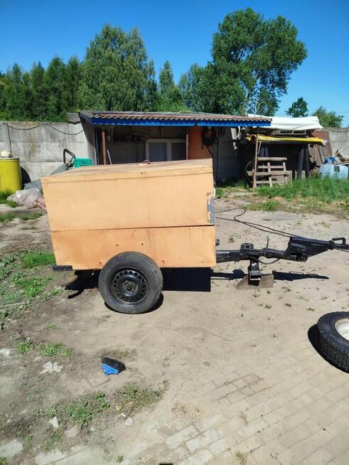 Piaskarka ze sprężarka