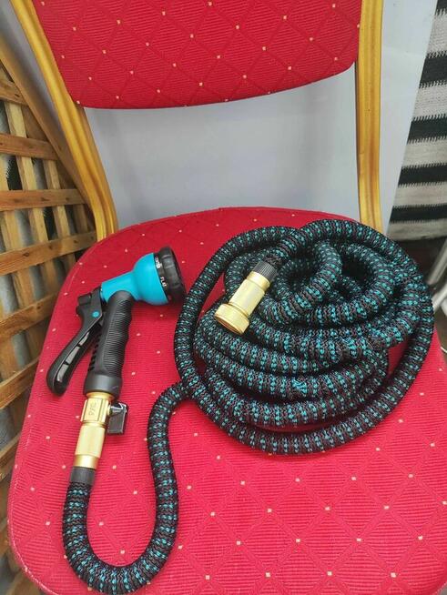 Wąż Ogrodowy do ogrodu na działkę rozciągliwy elastyczny