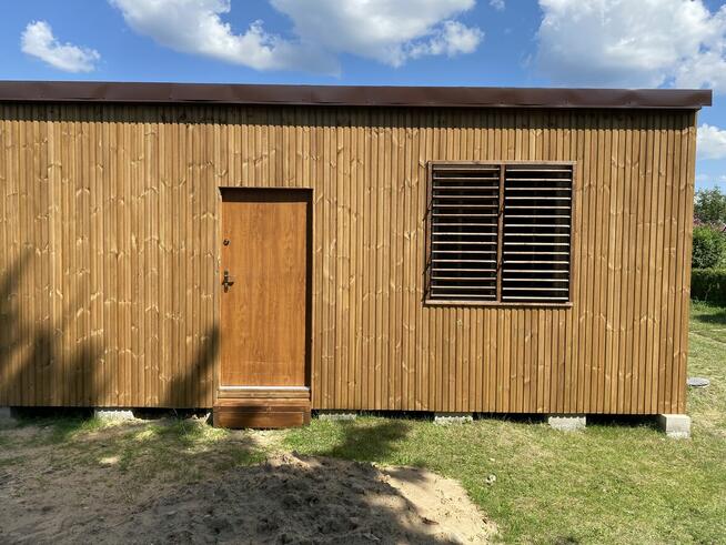 Altanka wiata taras domek z drewna