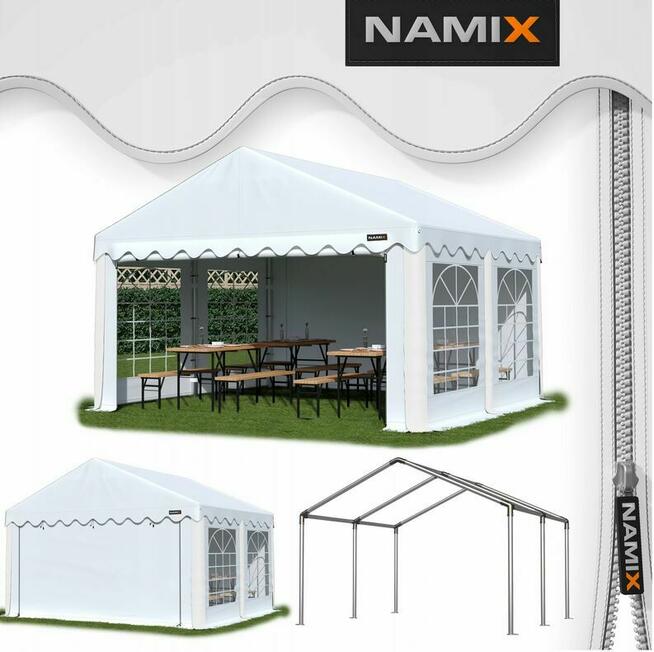 Namiot BASIC 3x4 imprezowy handlowy ogrodowy eventowy PE 240