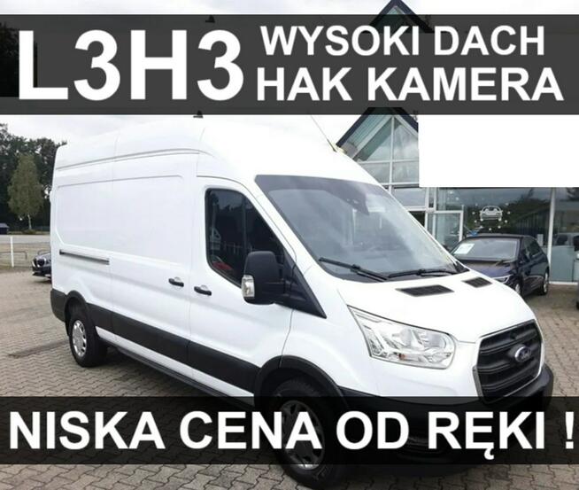 Ford Transit L3H3 130KM Wysoki Dach Hak Kamera Niska Cena Od ręki ! 1718zł