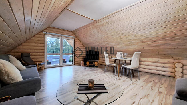 Całoroczny Dom z Bala nad jeziorem, okolice Sławy