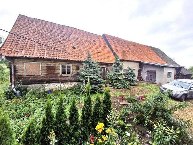 Siedlisko z domem i budynkami – 1,5 ha ziemi.