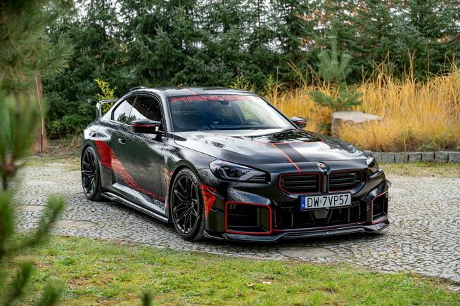 BMW M2 G87 MANHART MAXTON CARBON SALON PL BEZWYPADKOWY DOINWESTOWANY