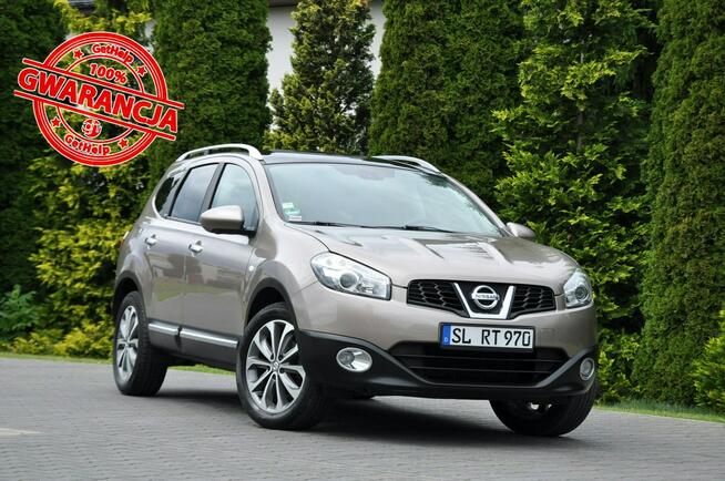 Nissan Qashqai+2 2.0i(141KM)*Lift*Duża Navi*Kamera*7-Foteli*Klimatronik*Panorama*Alu18"