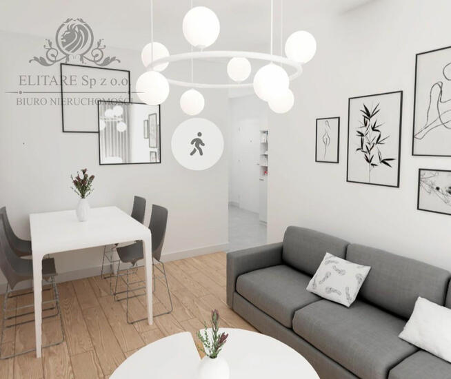 Mieszkanie 3pok, 55,86m2 z balkonem Krzyki, Partynice Wrocław
