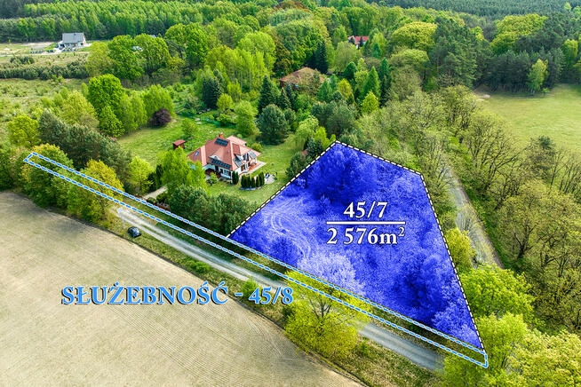 Malownicza działka / Gryżyński Park Krajobrazowy