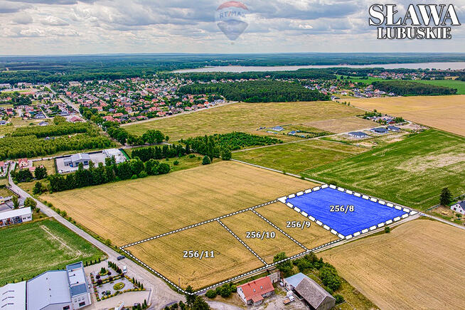 Działka inwestycyjna , pow 4.470 m², nr 256/8